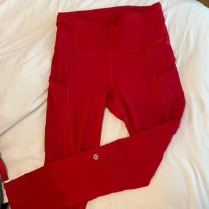 Lululemon Fast and Free Tight Leggings 25